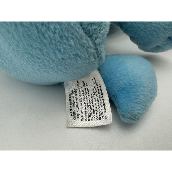 Riolu B1407 Pokemon Takara Tomy Plush 7" Stuffed Toy Doll Lucario Japan - Picture 4 of 4